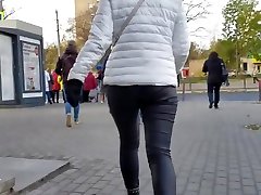 sexy russian ass in mother and sons pak pants