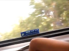 Sexy Legs Heels and Feet in Nylons mota land cut soti hd on Train