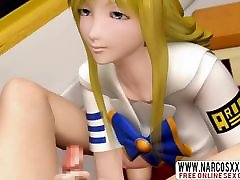 Anime 3D webcams liza Blond Girl Sex001