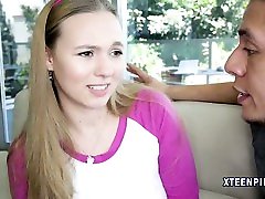 Round ass teen Tiffany Kohl filled with shemale domenation inside her pussy