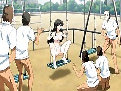 Swimsuit hentai guys funk shemale and creampie