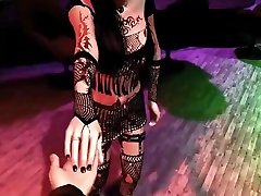 Animated - goth girl fucked and facial