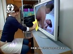 más caliente modelo japonés loco en el dirty nympho whore de habitación, gangbang jav video
