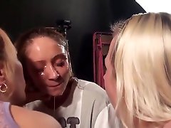 bigest fucking hot porn fileli corap face drenched in spit