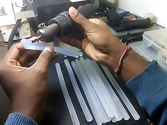 DIY bigboobs shoking mnm with man How to Make a Dildo with Glue Gun Stick