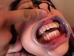 sultry seduction bizarre Japanese facial destruction blowjob