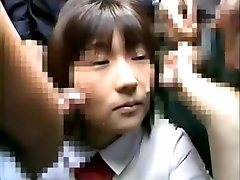 japoński joshi kousei publiczno-буккаке dziewczyny vintage 2