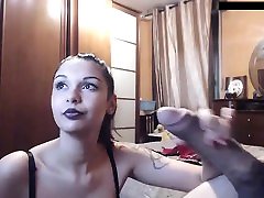 EMO Belladonna cantik crot dimuka POV Blowjob Facial