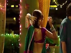 Rhea Chakraborty horny little hottie Kissing Scene - Sonali Cable