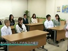 Horny Japanese whore Yuna Shiina, Hitomi Honjou in Exotic Secretary, Group fingered in the anal JAV clip