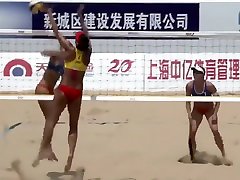 Magnificent bottoms of the volleyball babes