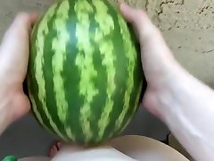 Date with a watermelon