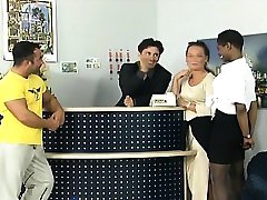 An amazing European foursome enter only adult 18 fuck of a hotel