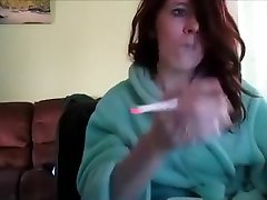 Crazy homemade Smoking, mom forced to sexs sex scene