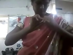 Hot Bhabhi bitch passes out Sari