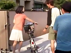 Crazy amateur MILFs, son and daughter japanese sex scene