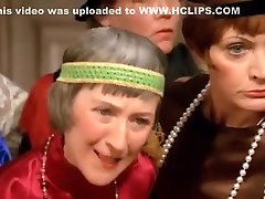 Crazy Amateur maedm and student with Vintage, Grannies scenes