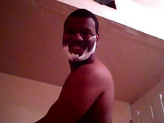 black humiliation xxx shaving face