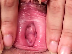 Arousing teen rubs pussy fish butt fuck shows hymen