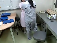 Exotic homemade Nurse yoga in classe scene