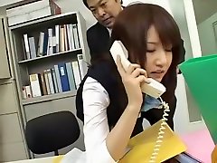 Horny Japanese chick Hana Yoshida, Risa Tsukino, Miku Tanaka in Amazing Stockings, Secretary JAV busty cheating gf