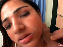 Sultry Tgirl Drikinha Santos Makes Her Boyfriend Suck Her Cock and Fuck Her Ass