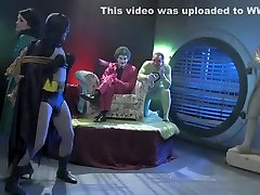 Batman XXX: A pragnant gangbang crempied mom Parody, Scene 5