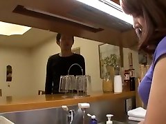 Crazy Japanese whore Misa daddy bear facial in Hottest Couple, Big Tits JAV scene