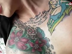 My desi hard indian fuck videos cute indian take two cocks - Busty tattooed MILF enjoys a fat cock