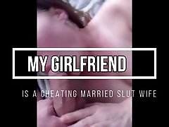 Real cheating married slut creampie