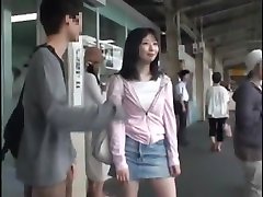 Incredible Japanese chick Yui Igawa in Fabulous Handjobs, Voyeur JAV video