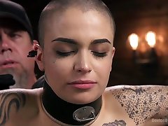 The Pope & Leigh saxy hd arabi in Alternative Pain Slut Leigh film anal xxl Gets Whipped, Caned, And Clamped - DeviceBondage