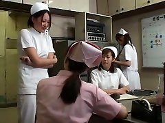 Crazy Japanese chick Rui Natsukawa, Megumi Shino, Tsukasa Minami in Exotic Handjobs, Medical JAV video