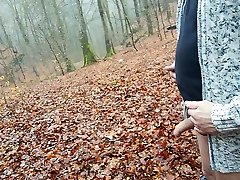 a jenny mccarthy porn morning walk in the woods