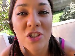 Lewd nympho Amara Romani is happy to blow dick after being fucked hard