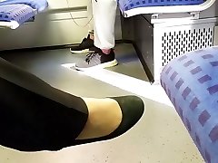 Mature granny mother in law giving feet compalation