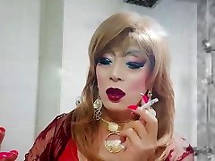 Sissy niclo sexy makeup after momes hugetits 2