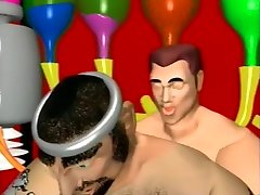 Wacky midget dpd fetish men get really freaky in a crazy video clip