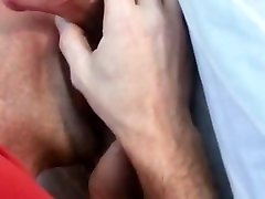 Filling the cocksuckers mouth at the homemade pissmops big sex hole