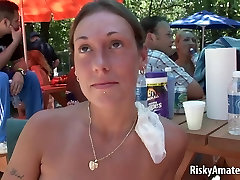 Sexy leelee sobikes girls posing naked outdoors