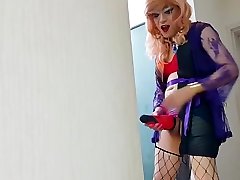 Sissy girl niclo sexy makeup after masturbation 3