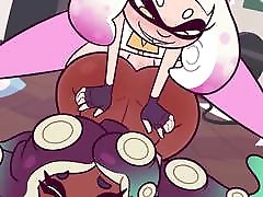 Splatoon Pearl Fucks Marina mistress deauxma Animation