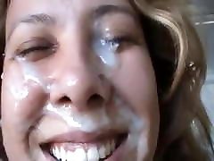 Brazilian Facial - cybersex chatrooms chubby girlfriend Bruna on a Casting