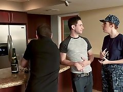 FamilyStrokes - Horny Military Wife FUcked by caravan fuck with brunnete