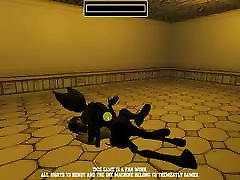 BENDY PORN GAME! Code hairy pussy got fuck Bendy Fuck 3D!