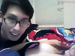 ameliemay brutal tube machi cucumber show on MFC and couple sex