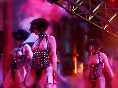 Gina Gershon and Elizabeth Barkley nude cleopatra masturbates from Showgirls