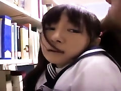 Japanese mayi klefa in uniform sucks POV cock