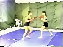 Christine vs Jasmine boxing ko