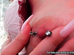 Cute gaping wife takes anal creampie girls Hollie nipple fingering masturbating toy